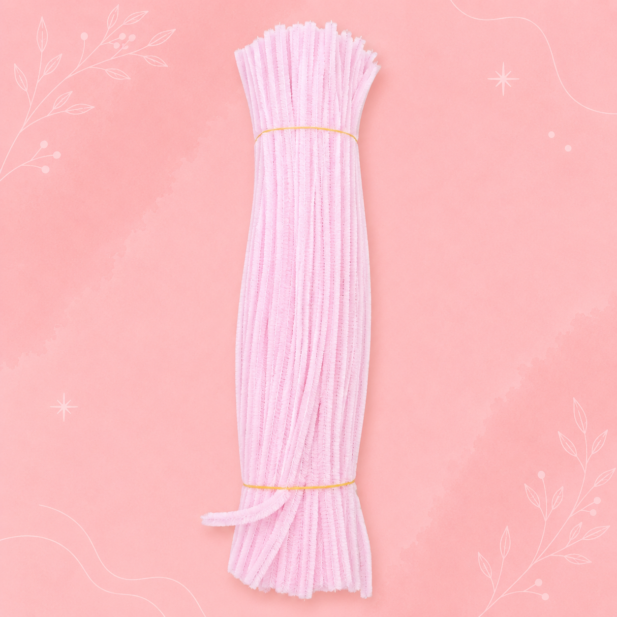 Pipe Cleaners (Chenille Stems) – 100 Pieces | DIY Craft Supplies