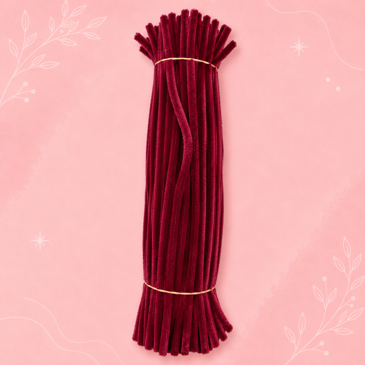 Pipe Cleaners (Chenille Stems) – 100 Pieces | DIY Craft Supplies