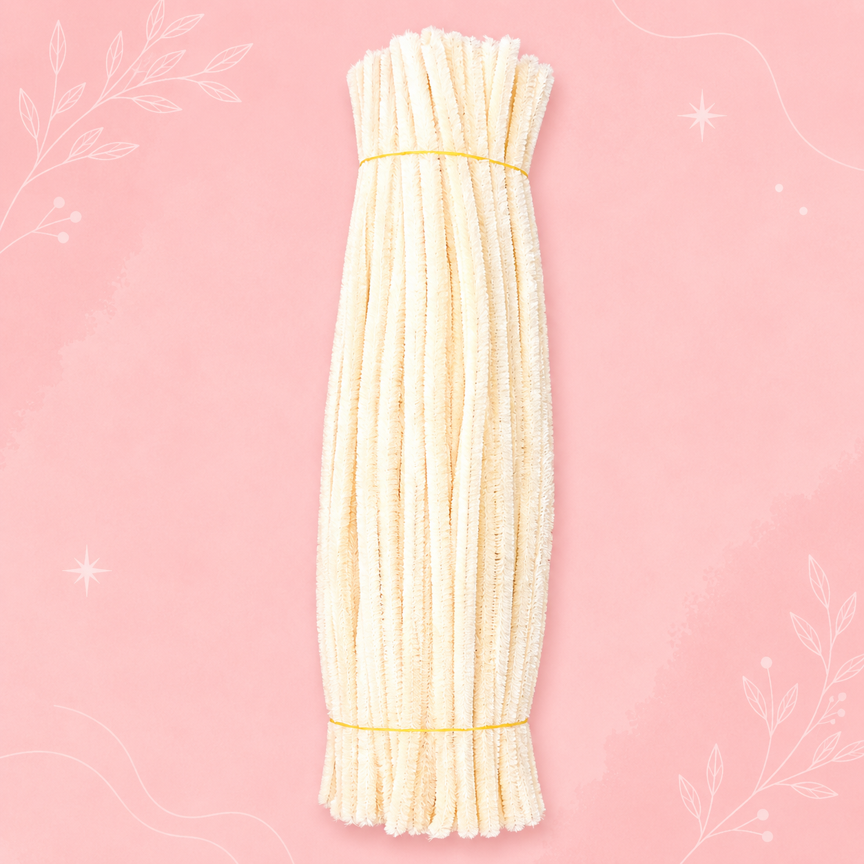 Pipe Cleaners (Chenille Stems) – 100 Pieces | DIY Craft Supplies