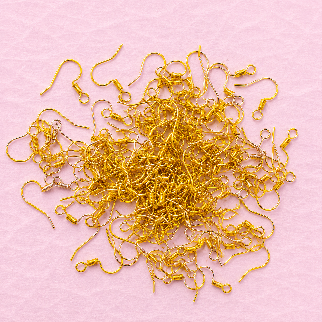 Gold Fish Hook Earring Hooks – 20g Pack | Jewelry Making Supplies