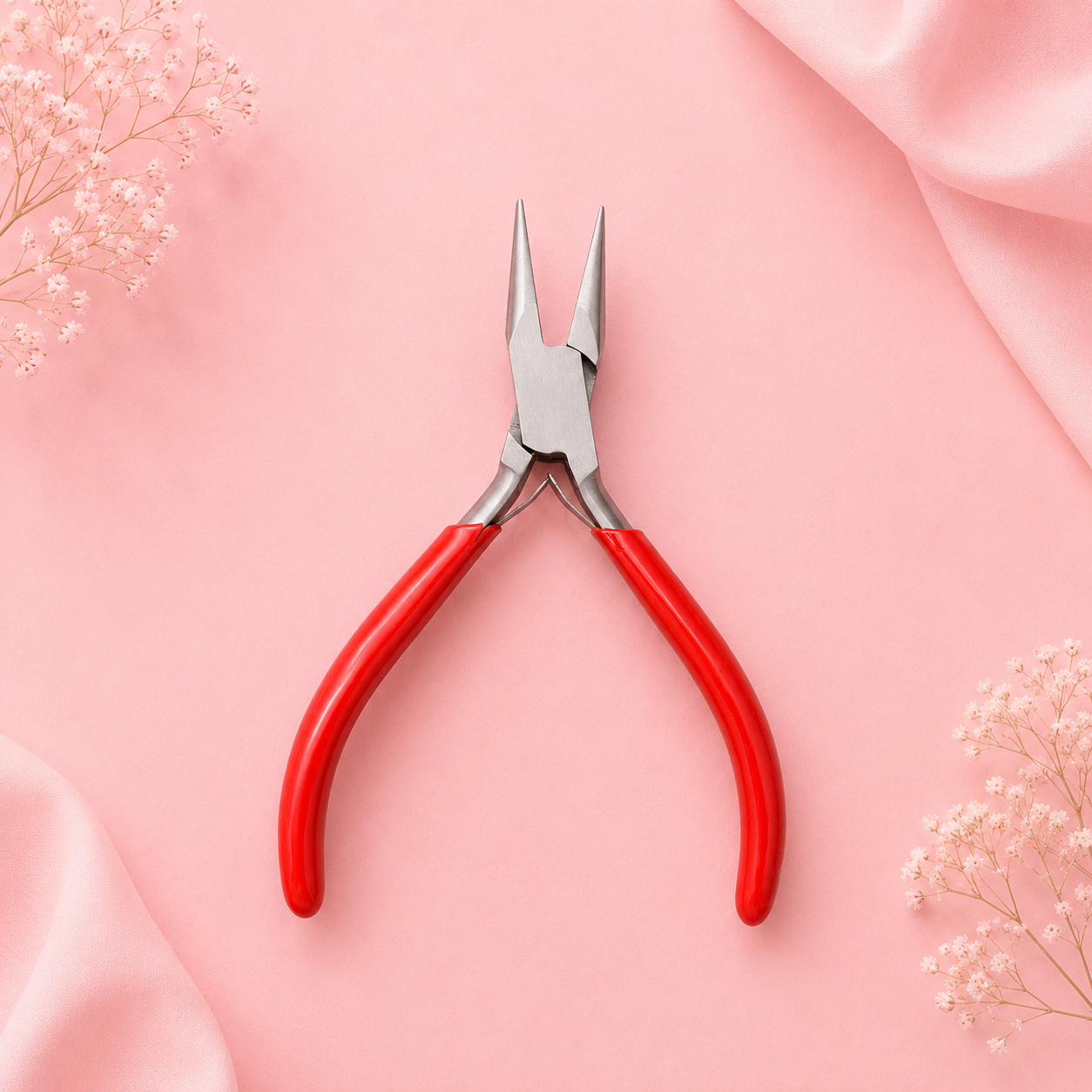 Stainless Steel Long Nose Pliers for Jewelry Making & DIY Crafts
