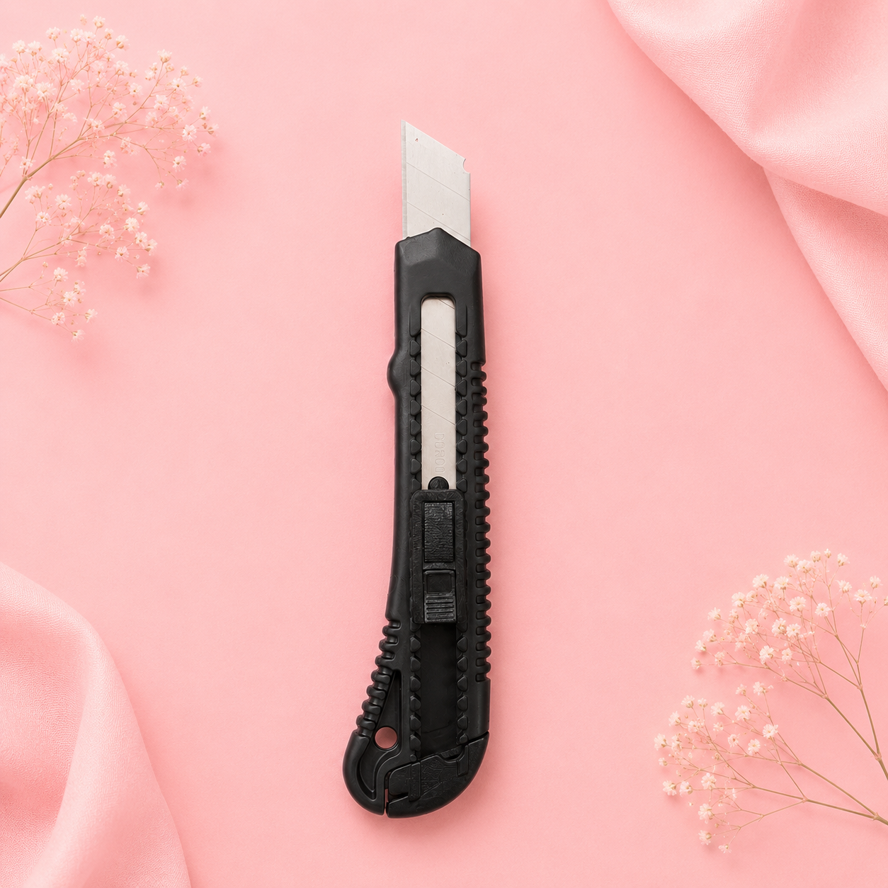 Heavy Duty Utility Knife / Snap-Off Box Cutter for Crafts & DIY Projects