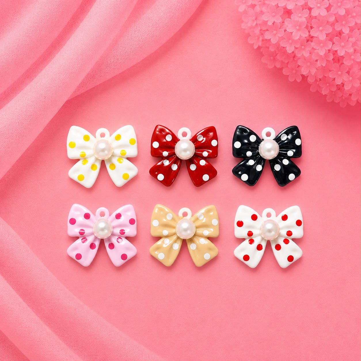 Enamel DIY Charms (6 Pcs)