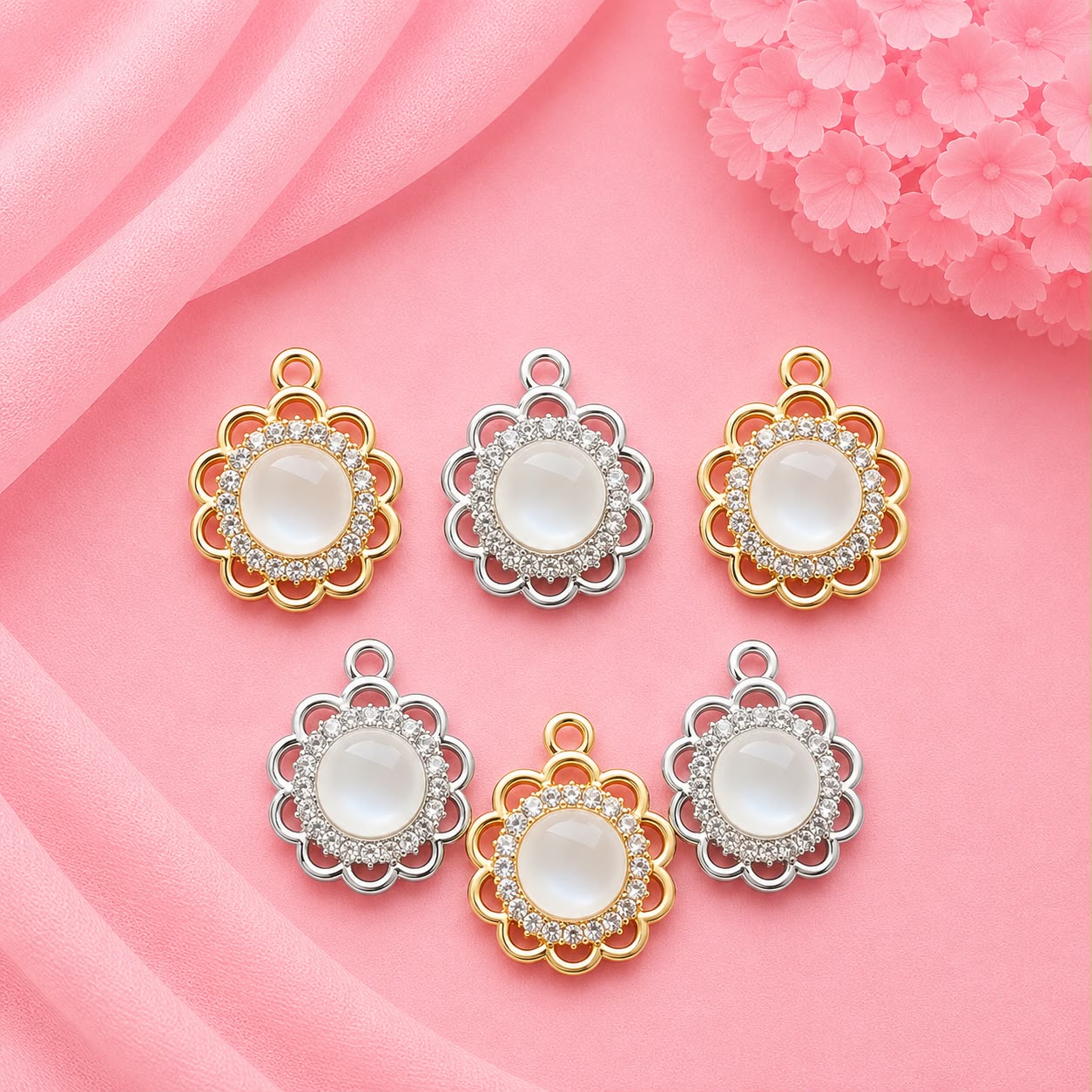 Enamel DIY Charms (6 Pcs)