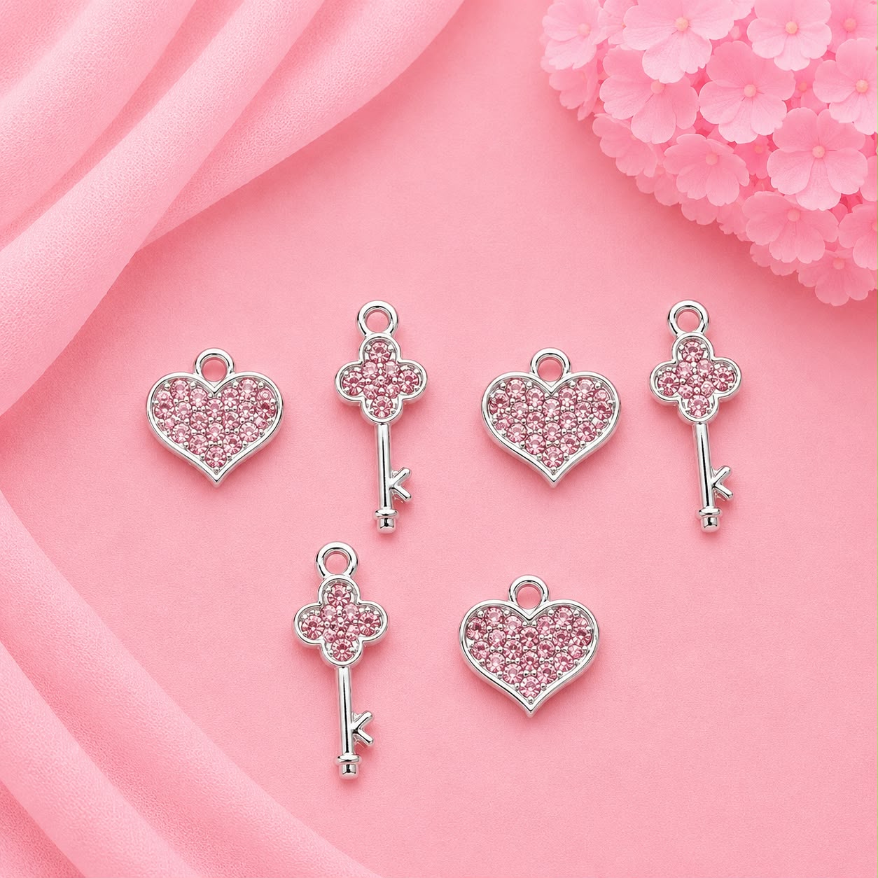 Enamel DIY Charms (6 Pcs)