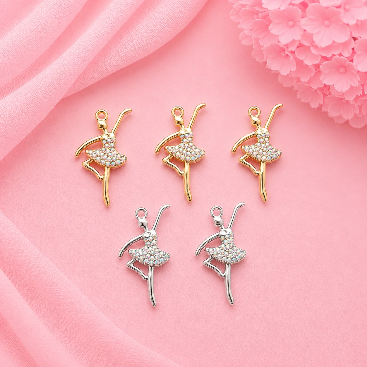Enamel DIY Charms (6 Pcs)