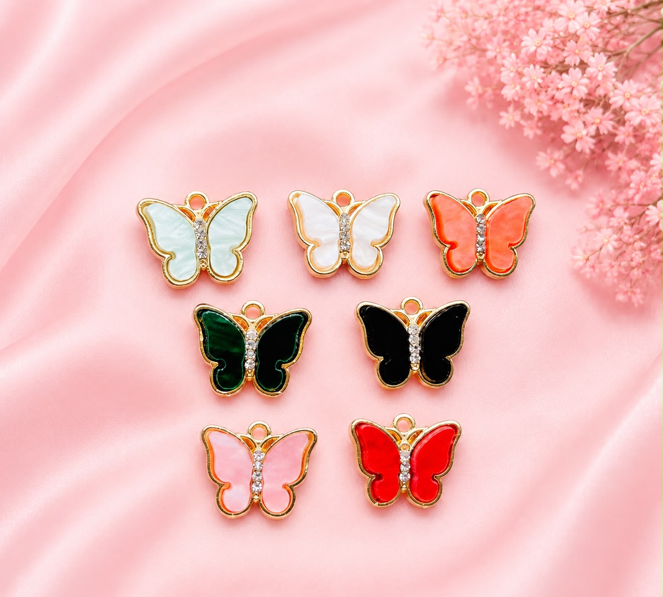 Enamel DIY Charms (6 Pcs)