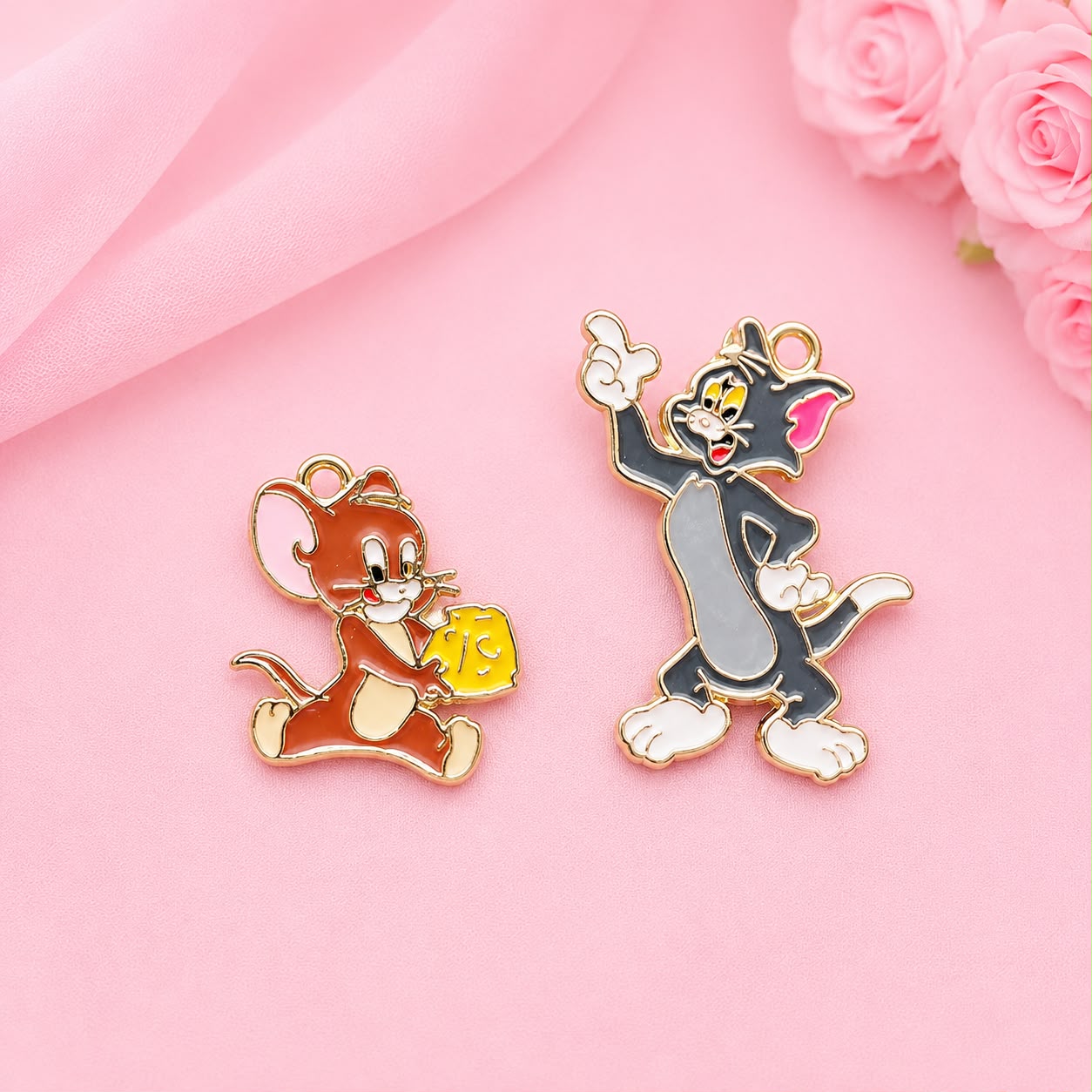 Enamel DIY Charms (1 Pair)