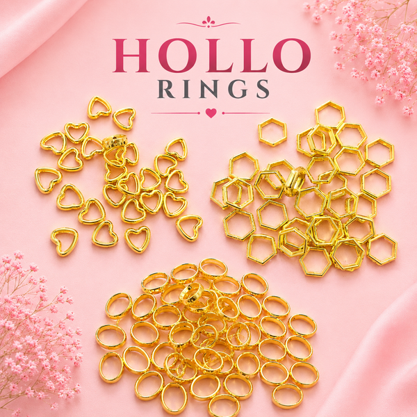 Hollo Rings for Jewelry