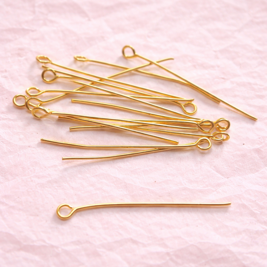 Eye Pins – Gold & Silver | 20g Pack