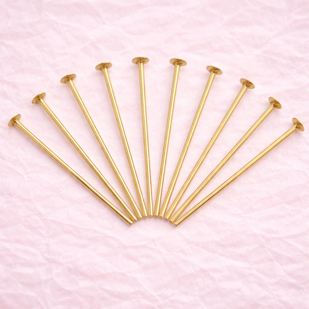 Head Pins  – Gold & Silver | 20g Pack