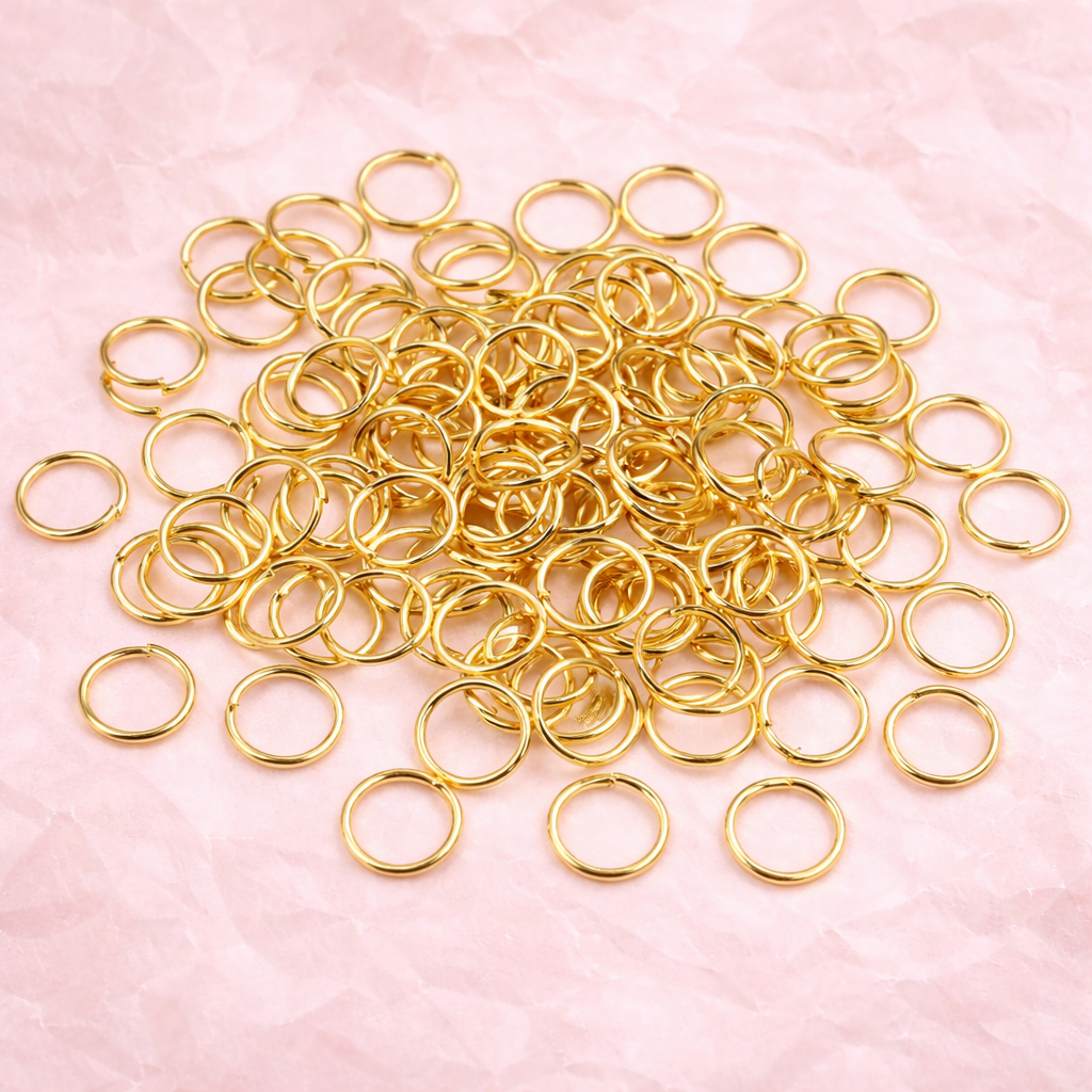 Jump Rings for Jewelry Making – Gold & Silver | 20g Pack