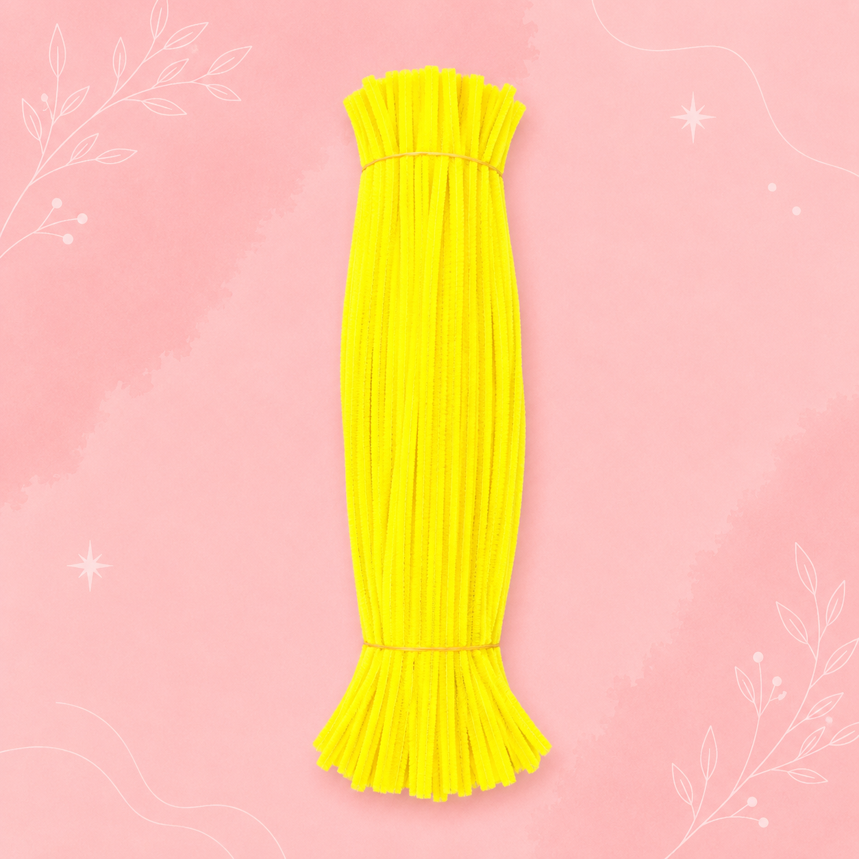 Pipe Cleaners (Chenille Stems) – 100 Pieces | DIY Craft Supplies