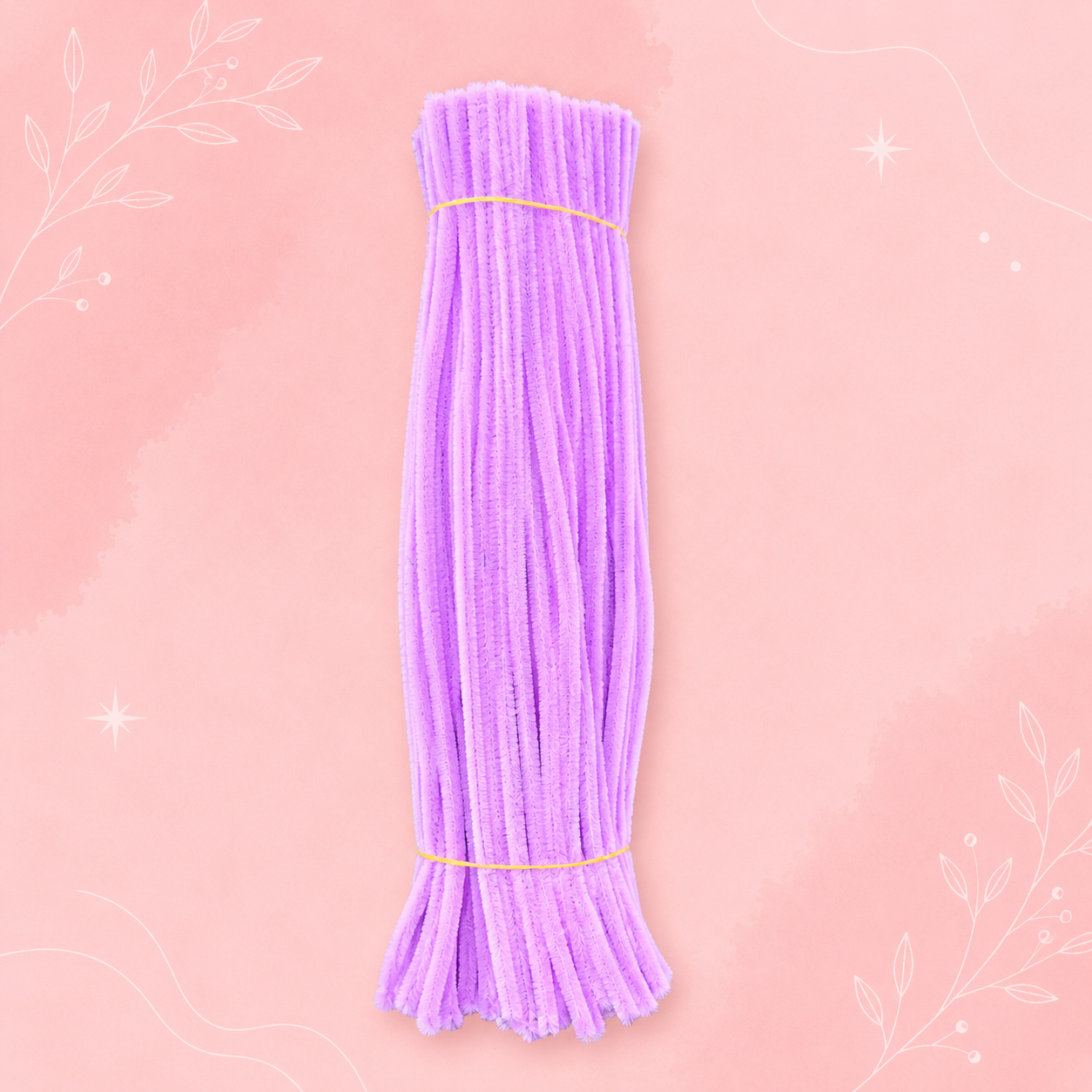 Pipe Cleaners (Chenille Stems) – 100 Pieces | DIY Craft Supplies
