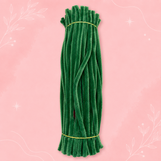 Pipe Cleaners (Chenille Stems) – 100 Pieces | DIY Craft Supplies