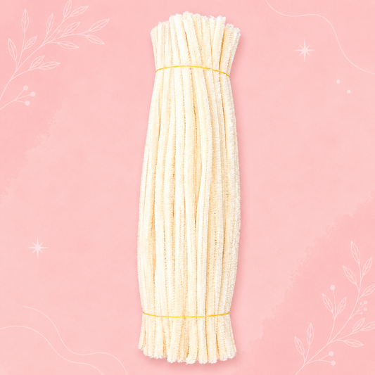 Pipe Cleaners (Chenille Stems) – 100 Pieces | DIY Craft Supplies