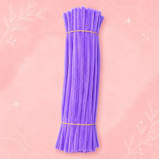 Pipe Cleaners (Chenille Stems) – 100 Pieces | DIY Craft Supplies