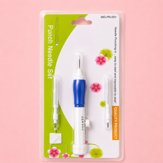 Adjustable Punch Needle Embroidery Tool Set for Rug Punch & DIY Crafts