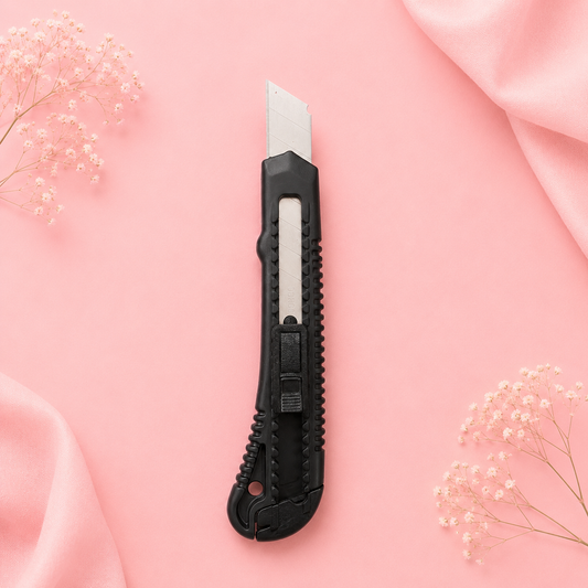 Heavy Duty Utility Knife / Snap-Off Box Cutter for Crafts & DIY Projects
