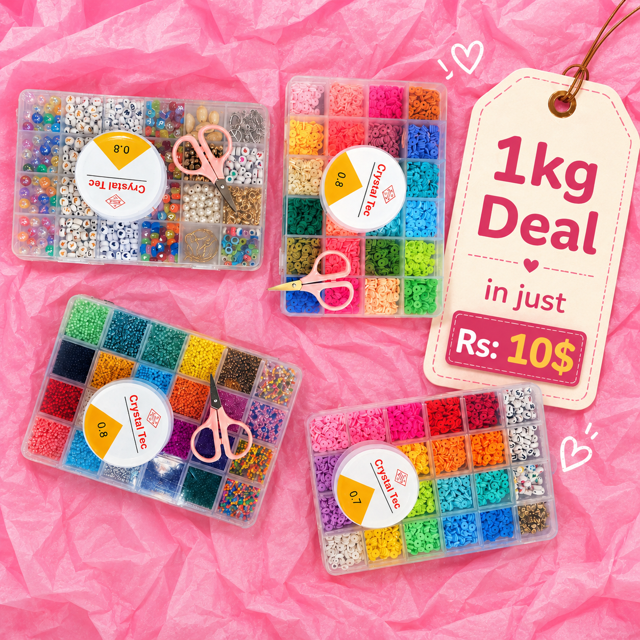 1kg Deal of Bracelet Kit