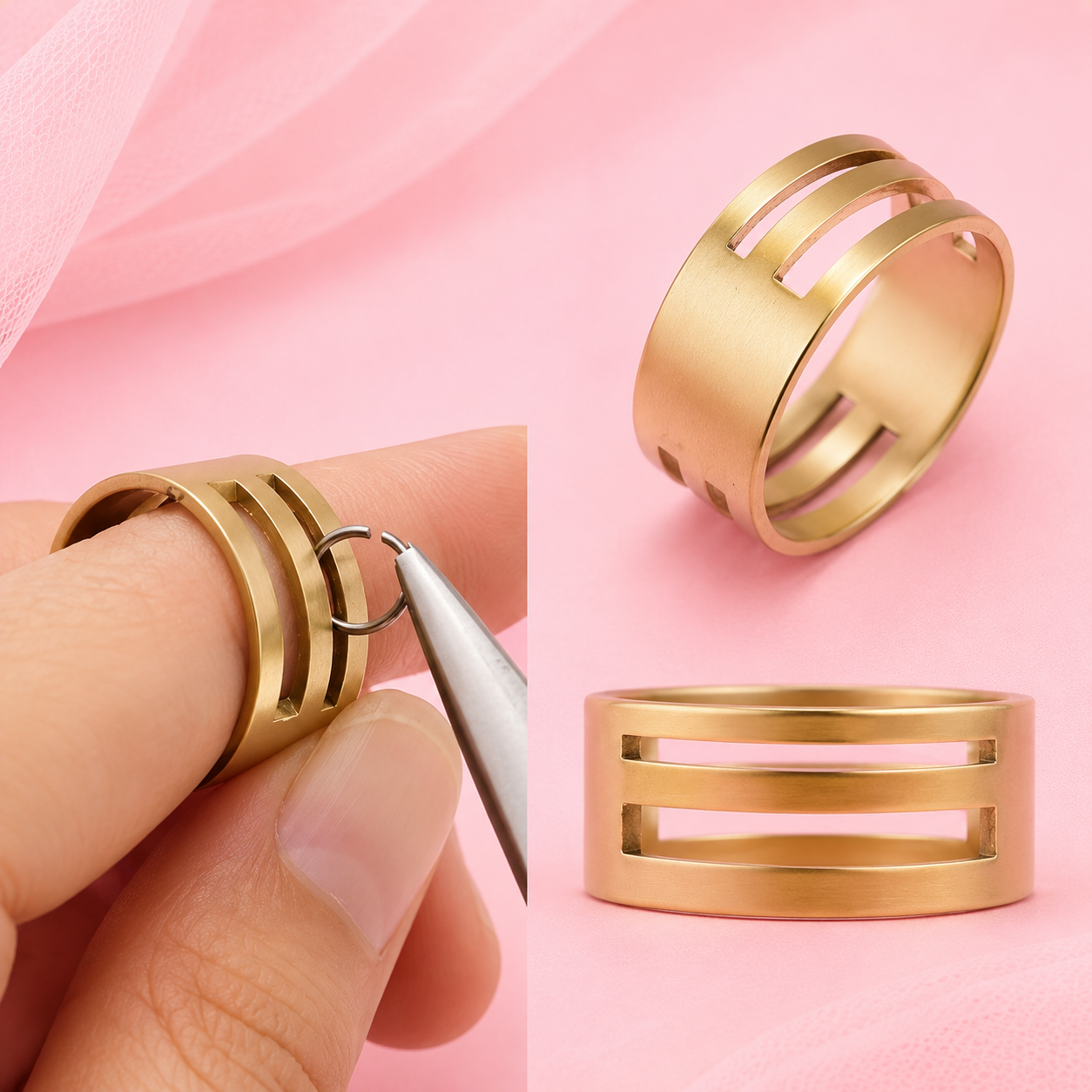 Jump Ring Opener Tool (Pair) for Jewelry Making & Crafts