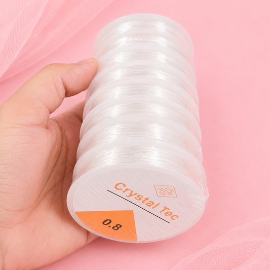 Crystal Tec Bundle (10 Pack) for Bracelet & Jewelry Making