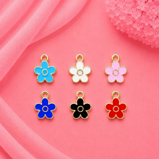 Enamel DIY Charms (6 Pcs)