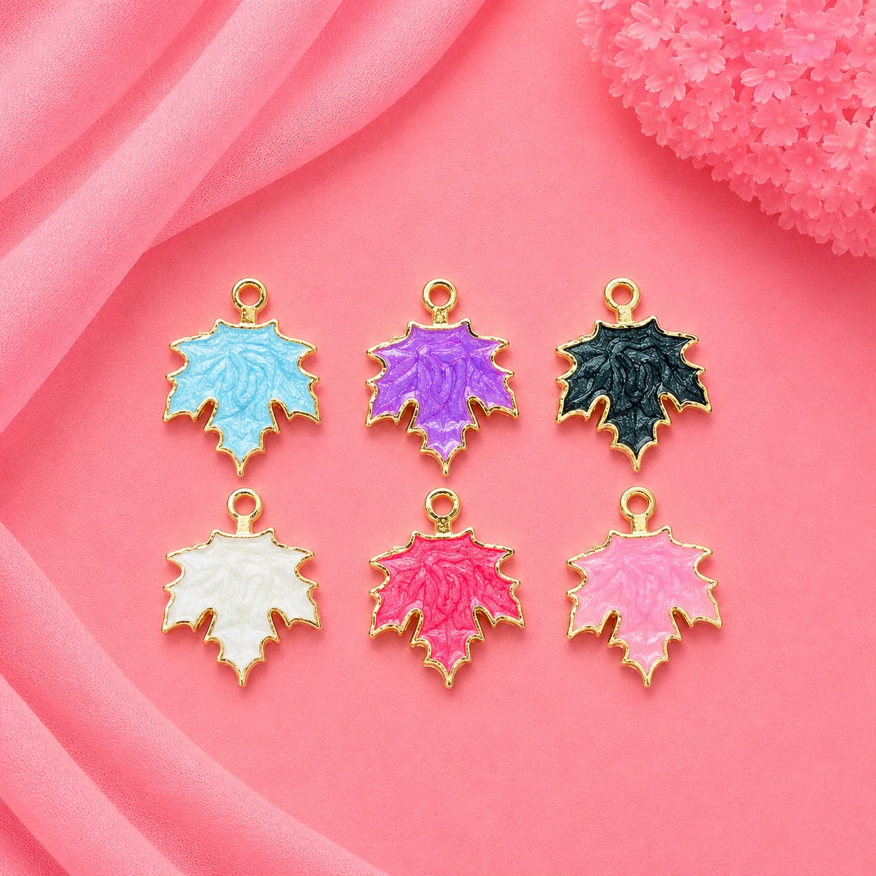 Enamel DIY Charms (6 Pcs)