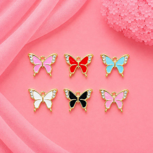 Enamel DIY Charms (6 Pcs)