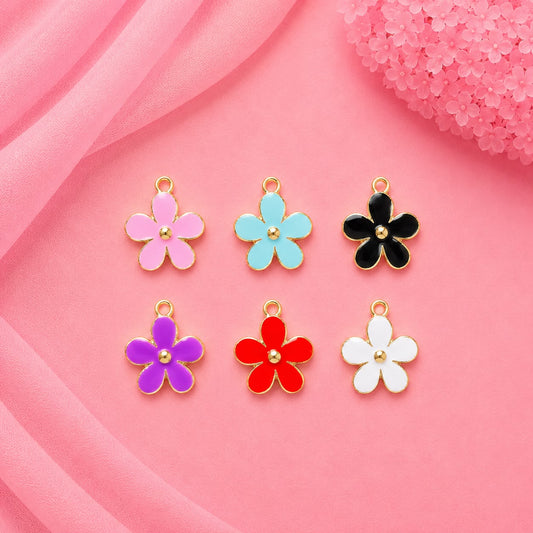 Enamel DIY Charms (6 Pcs)