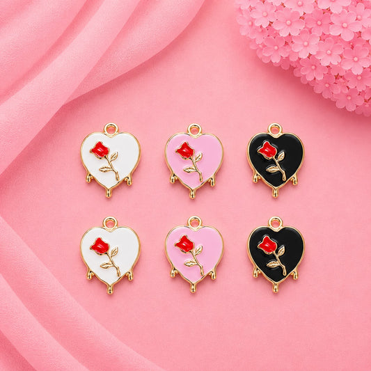 Enamel DIY Charms (6 Pcs)