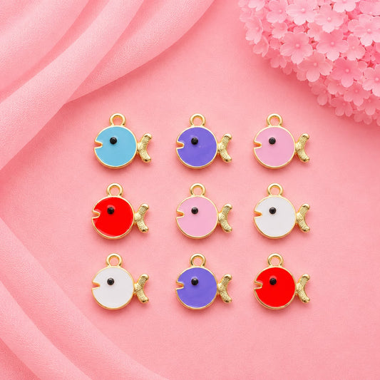 Enamel DIY Charms (6 Pcs)