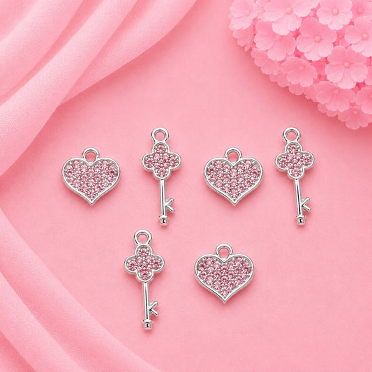 Enamel DIY Charms (6 Pcs)