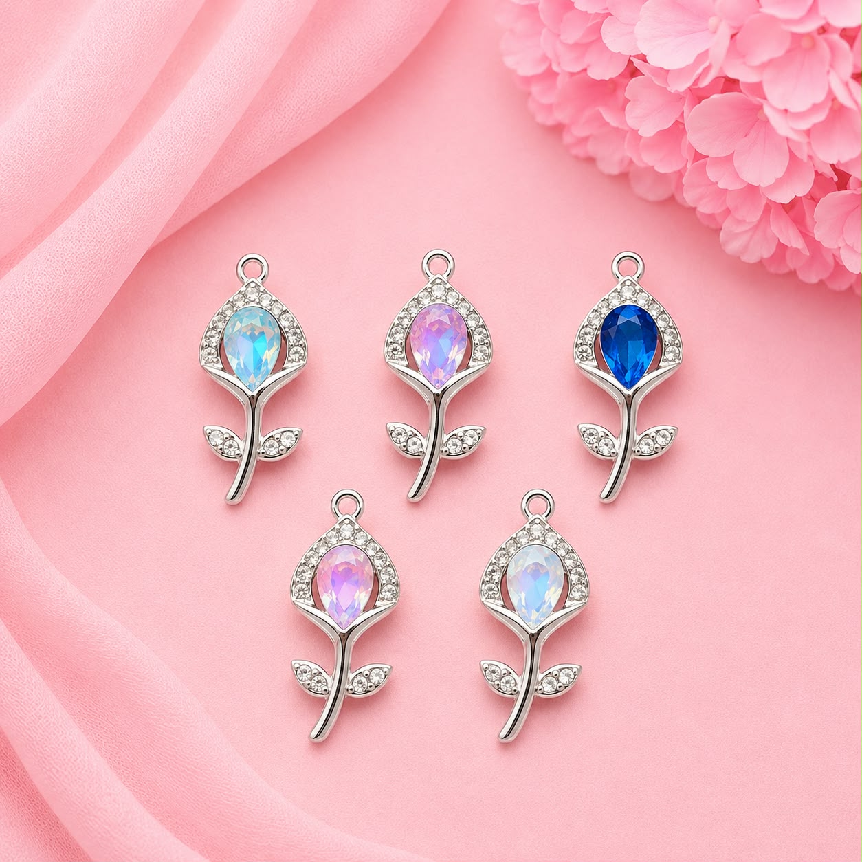 Enamel DIY Charms (6 Pcs)