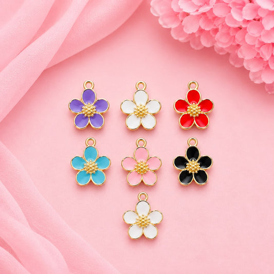 Enamel DIY Charms (6 Pcs)