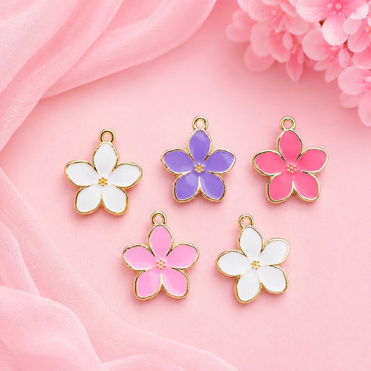 Enamel DIY Charms (6 Pcs)