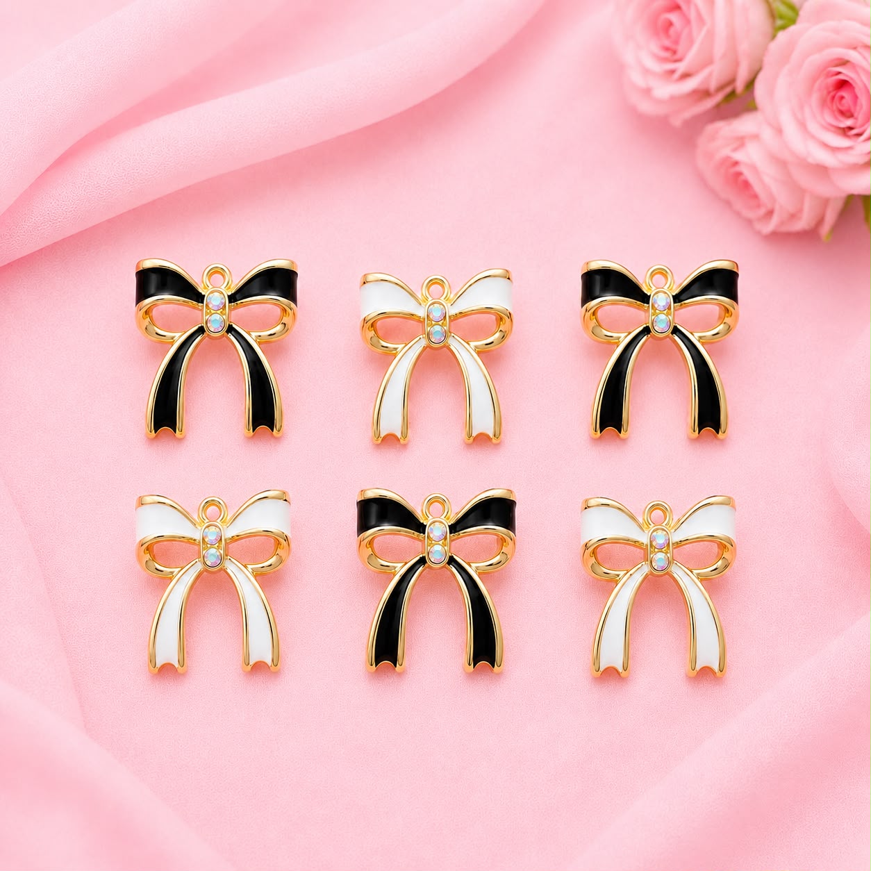 Enamel DIY Charms (6 Pcs)