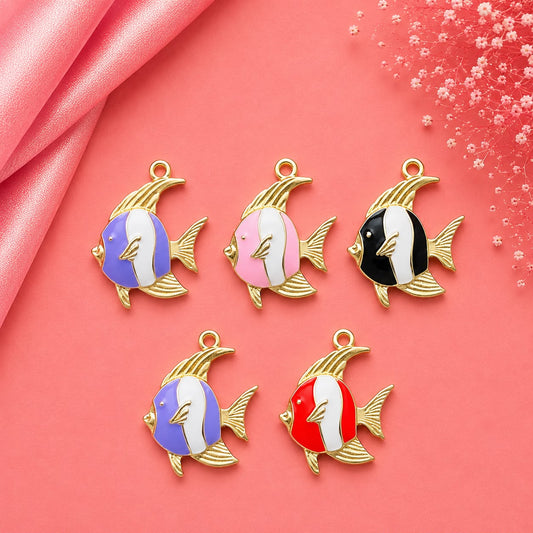 Enamel DIY Charms (6 Pcs)