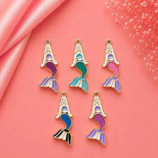 Enamel DIY Charms (6 Pcs)