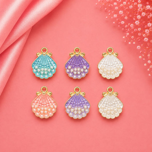 Enamel DIY Charms (6 Pcs)