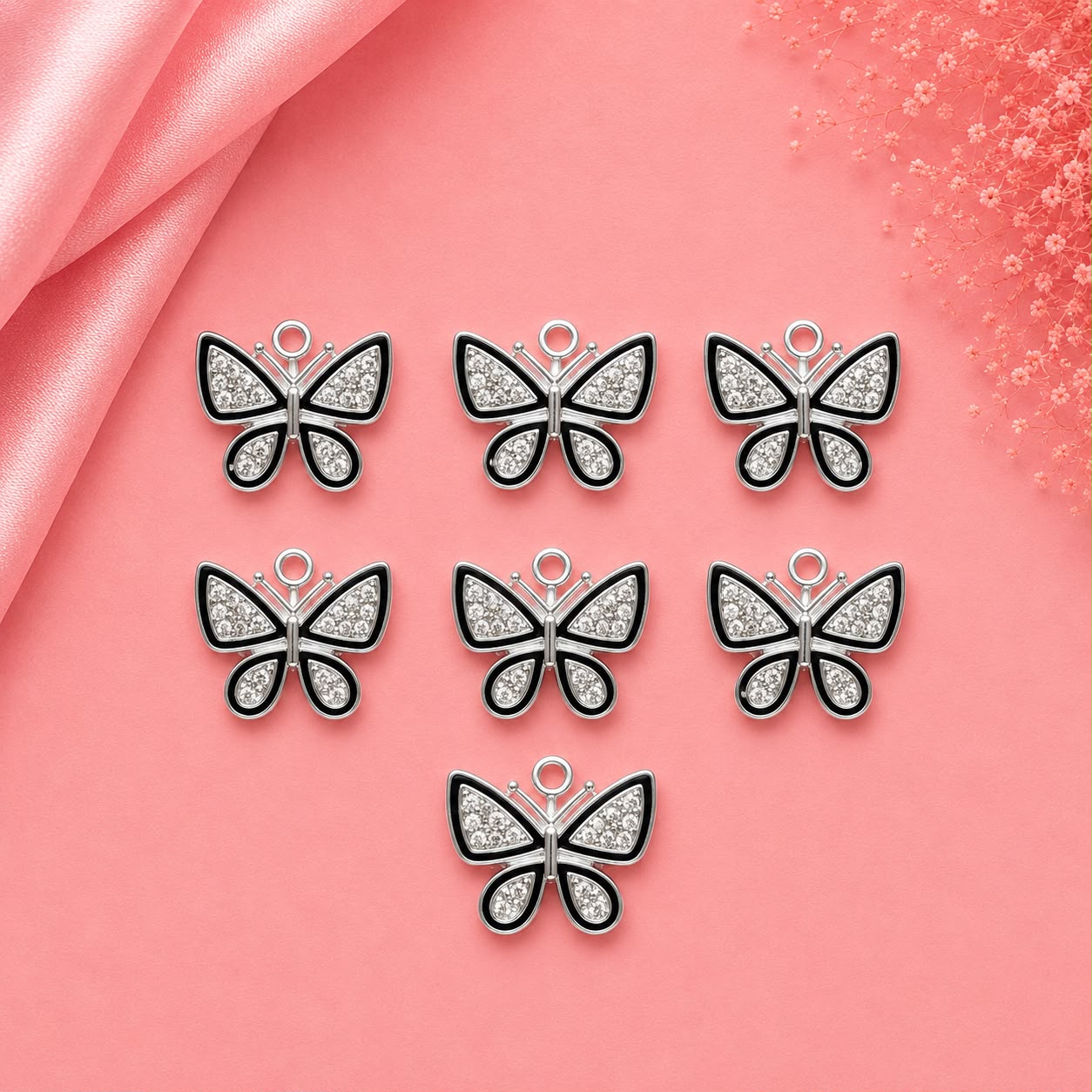 Enamel DIY Charms (6 Pcs)