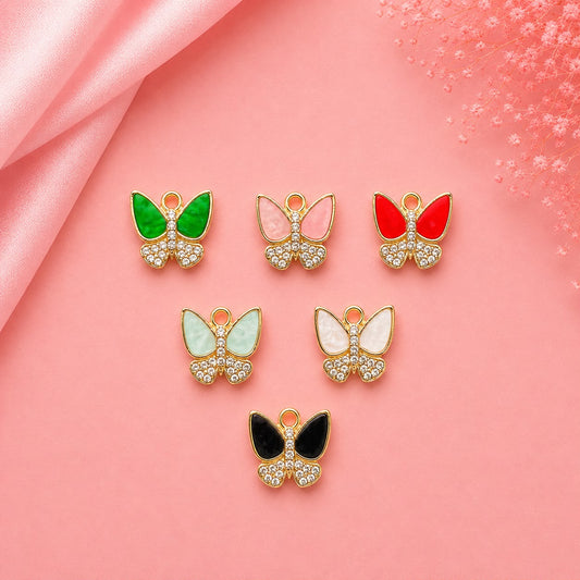 Enamel DIY Charms (6 Pcs)