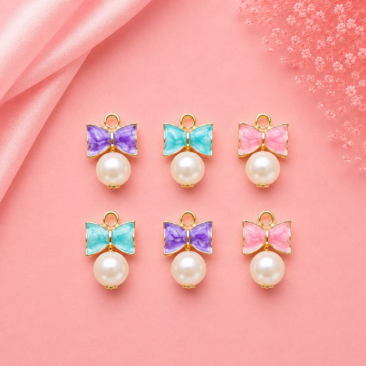 Enamel DIY Charms (6 Pcs)