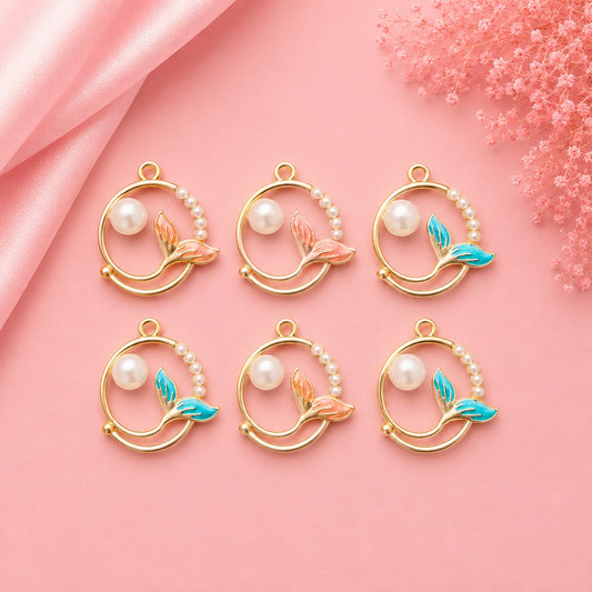 Enamel DIY Charms (6 Pcs)