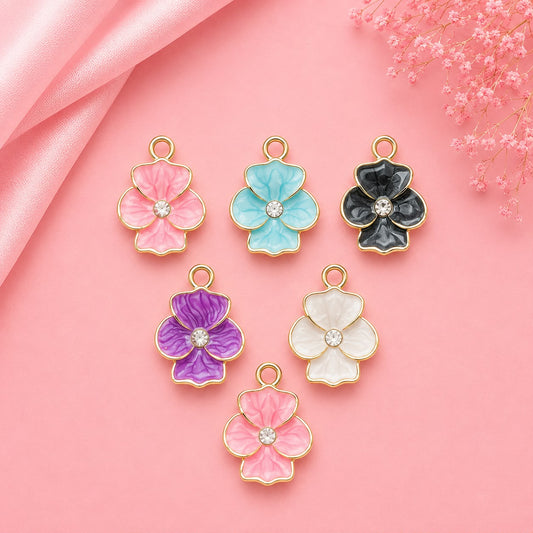 Enamel DIY Charms (6 Pcs)