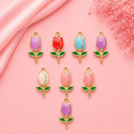 Enamel DIY Charms (6 Pcs)
