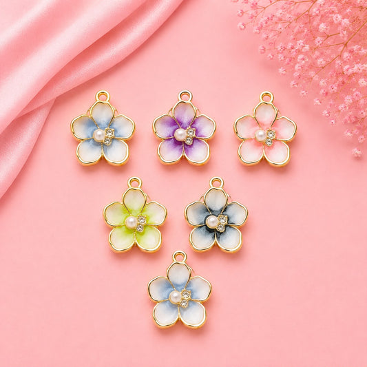 Enamel DIY Charms (6 Pcs)