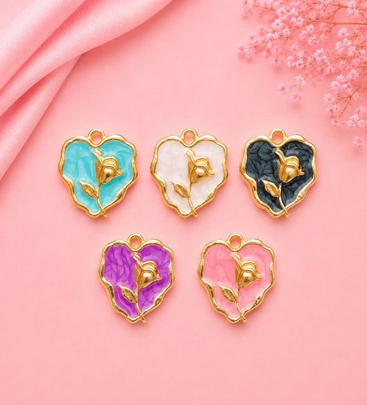 Enamel DIY Charms (6 Pcs)