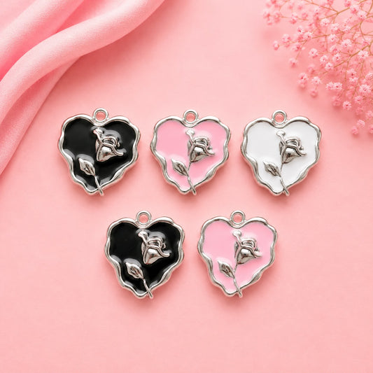 Enamel DIY Charms (6 Pcs)