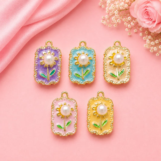 Enamel DIY Charms (6 Pcs)